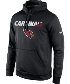 Arizona Cardinals Nike Kick Off Staff Performance Pullover Hoodie Black