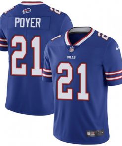 Men's Buffalo Bills #21 Jordan Poyer Blue Vapor Untouchable Limited Stitched NFL Jersey