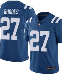 Men's Indianapolis Colts #27 Xavier Rhodes Blue Vapor Untouchable Limited Stitched NFL Jersey