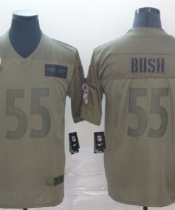 Men's Pittsburgh Steelers #55 Devin Bush 2019 Camo Salute To Service Limited Stitched NFL Jersey