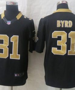 Nike Saints #31 Jairus Byrd Black Team Color Men's Stitched NFL Limited Jersey