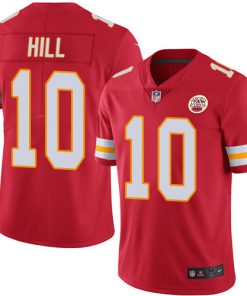 Youth Chiefs #10 Tyreek Hill Red Men's Stitched NFL Limited Rush Jersey