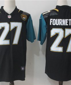 Men's Nike Jacksonville Jaguars #27 Leonard Fournette Black Alternate Stitched NFL Vapor Untouchable Limited Jersey