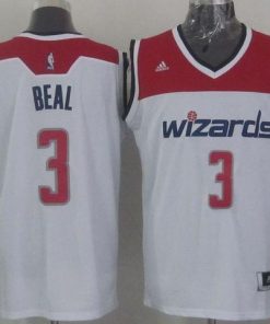 Revolution 30 Wizards #3 Bradley Beal White Stitched NBA Jersey