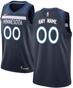 Men's Minnesota Timberwolves Customized Stitched NBA Jersey