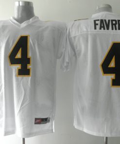 Golden Eagles #4 Brett Favre White Stitched NCAA Jersey
