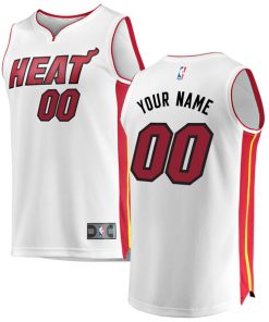 Men's Miami Heat Customized Stitched NBA Jersey