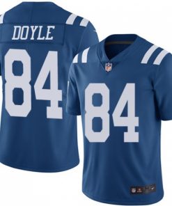Men's Indianapolis Colts #84 Jack Doyle Royal Blue Vapor Untouchable Limited Stitched NFL Jersey