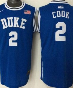 Blue Devils #2 Quinn Cook Blue Basketball New Stitched NCAA Jersey
