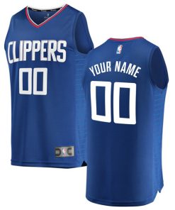 Men's Los Angeles Clippers Customized Stitched NBA Jersey