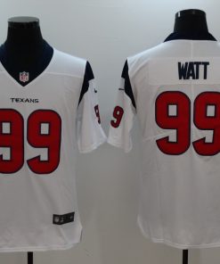Men's Houston Texans #99 J.J. Watt Nike White Vapor Untouchable Limited Stitched NFL Jersey