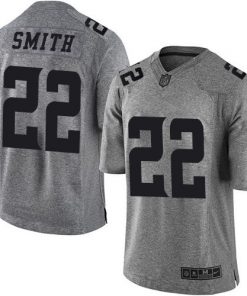 Nike Vikings #22 Harrison Smith Gray Men's Stitched NFL Limited Gridiron Gray Jersey