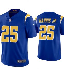 Men's Los Angeles Chargers #25 Chris Harris Jr. 2020 Royal Vapor Untouchable Limited Stitched Jersey