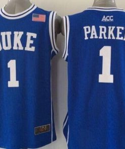 Blue Devils #1 Jabari Parker Blue Basketball New Stitched NCAA Jersey