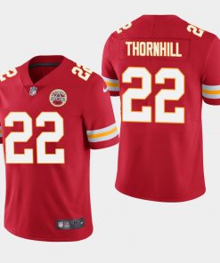 Men's Kansas City Chiefs #22 Juan Thornhill Red Vapor Untouchable Limited Stitched NFL Jersey