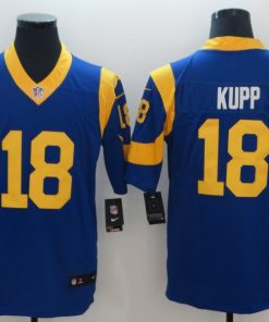 Men's Los Angeles Rams #18 Cooper Kupp Royal Blue Vapor Untouchable Limited Stitched NFL Jersey
