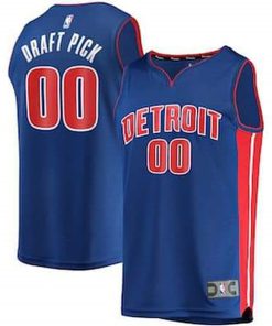 Men's Detroit Pistons Customized Navy Stitched NBA Jersey