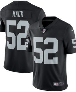 Youth Oakland Raiders #52 Khalil Mack Nike Black Vapor Untouchable Limited Stitched NFL Jersey