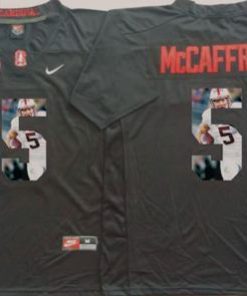 Cardinal #5 Christian McCaffrey Black Player Fashion Stitched NCAA Jersey