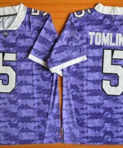 Horned Frogs #5 LaDainian Tomlinson Purple Stitched NCAA Jersey