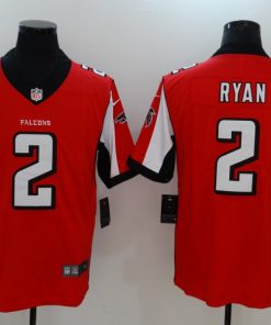 Men's Atlanta Falcons #2 Matt Ryan Red Vapor Untouchable Player Limited Jersey