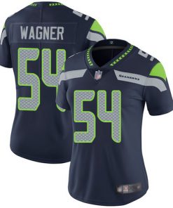 Women's Seahawks 54 Bobby Wagner Blue Vapor Untouchable Limited Stitched NFL Jersey