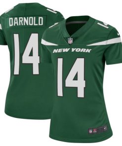 Women's New York Jets #14 Sam Darnold Green Vapor Untouchable Limited Stitched NFL Jersey