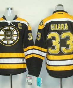 Bruins #33 Zdeno Chara Black Women's Home Stitched NHL Jersey