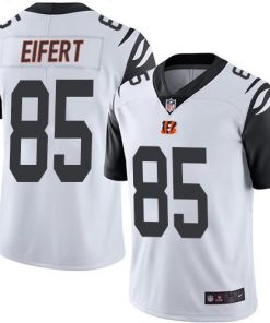 Nike Bengals #85 Tyler Eifert White Men's Stitched NFL Limited Rush Jersey