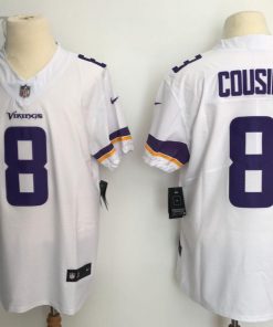 Men's Minnesota Vikings #8 Kirk Cousins White Vapor Untouchable Limited Stitched NFL Jersey
