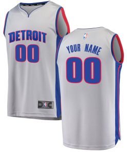 Men's Detroit Pistons Customized Stitched NBA Jersey