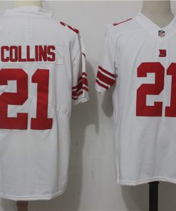 Men's Nike New York Giants #21 Landon Collins White Stitched NFL Vapor Untouchable Limited Jersey