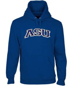 Angelo State Rams Arch Name Pullover Hoodie Royal Blue