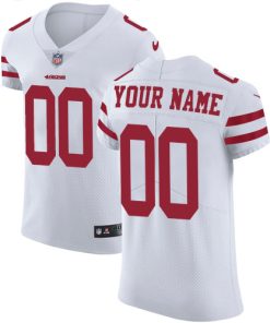 Men's San Francisco 49ers White Vapor Untouchable Custom NFL Stitched Jersey