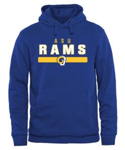 Angelo State Rams Team Strong Pullover Hoodie Royal Blue