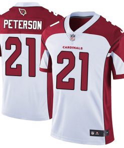 Men's Arizona Cardinals #21 Patrick Peterson White Vapor Untouchable Limited Stitched NFL Jersey