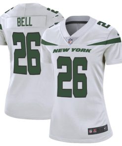 Women's New York Jets #26 Le'Veon Bell White Vapor Untouchable Limited Stitched NFL Jersey