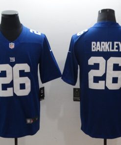 Men's New York Giants #26 Saquon Barkley Royal 2018 NFL Draft Vapor Untouchable Limited Stitched Jersey