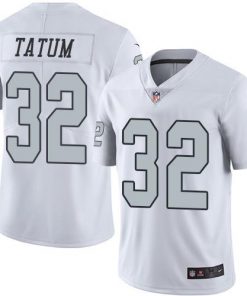 Nike Raiders #32 Jack Tatum White Men's Stitched NFL Limited Rush Jersey