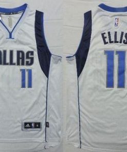 Revolution 30 Mavericks #11 Monta Ellis White Stitched NBA Jersey