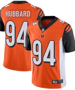 Men's Cincinnati Bengals #94 Sam Hubbard 2020 Orange Vapor Untouchable Limited Stitched NFL Jersey