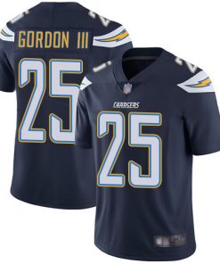 Men's Los Angeles Chargers #25 Melvin Gordon Navy Vapor Untouchable Limited Stitched NFL Jersey