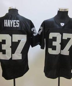 Mitchell And Ness Raiders #37 Lester Hayes Black Stitched NFL Jersey