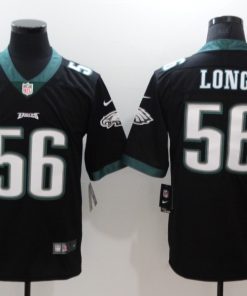 Men's Philadelphia Eagles #56 Chris Long Black Vapor Untouchable Limited Stitched NFL Jersey