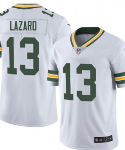 Men's Green Bay Packers #13 Allen Lazard White Vapor Untouchable Limited Stitched NFL Jersey