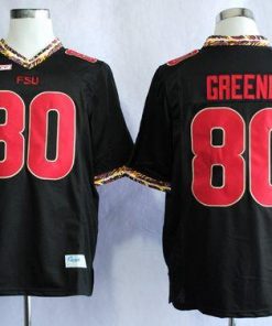 Seminoles #80 Rashad Greene Black Stitched NCAA Jersey