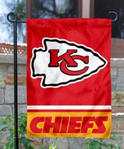 Kansas City Chiefs Double-Sided Garden Flag 001 (Pls Check Description For Details)