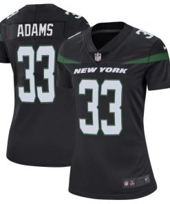 Women's New York Jets #33 Jamal Adams Black Vapor Untouchable Limited Stitched NFL Jersey