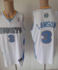 Nuggets #3 Ty Lawson White Revolution 30 Stitched NBA Jersey