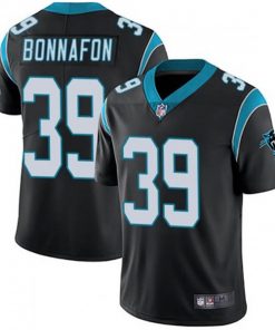 Men's Carolina Panthers #39 Reggie Bonnafon Black Vapor Untouchable Limited Stitched NFL Jersey